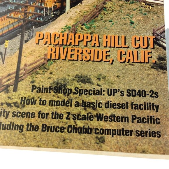 Model Railroad Magazine August 1986 Los Angeles Subdivision Vintage u - Picture 2 of 12